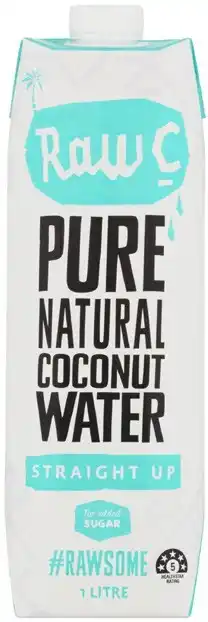 Coles Raw C Coconut Water 1 Litre offer