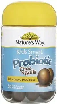 Coles Nature's Way Kids Smart Probiotic Choc Balls 50 Pack offer