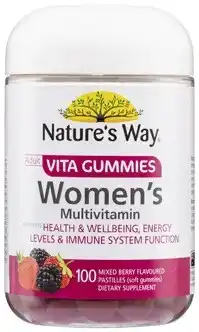 Coles Nature's Way Adult Vita Gummies Women's Multivitamin 100 Pack offer