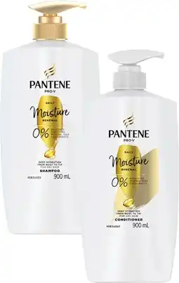 Coles Pantene Shampoo or Conditioner 900mL offer