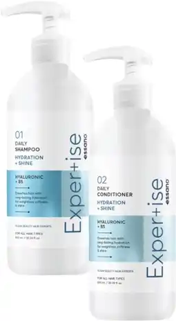 Coles Essano Expertise Daily Hydration Shampoo or Conditioner 600mL offer