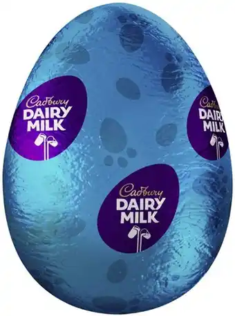 Coles Cadbury Dairy Milk Chocolate Easter Egg 100g-110g offer