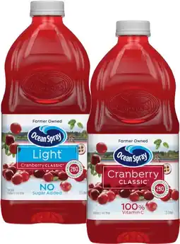 Coles Ocean Spray 1.5 Litre offer