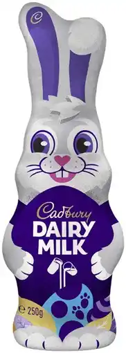 Coles Cadbury Dairy Milk Chocolate Easter Bunny 250g-270g offer