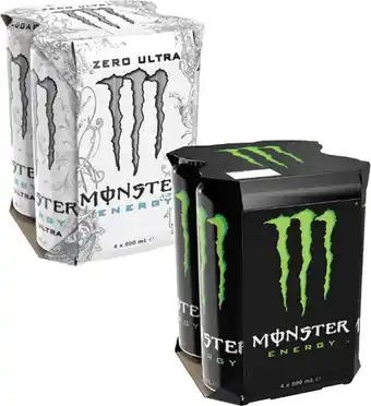 Coles Monster Energy Drink 4x500mL offer