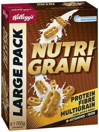 Coles Kellogg's Nutri Grain Cereal 765g offer