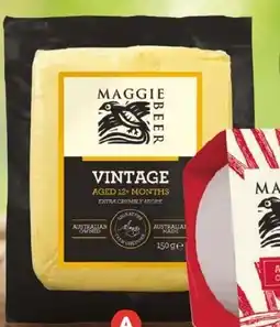 Foodland Maggie Beer Flavoured Cheddar Cheese Range offer