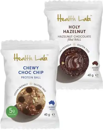 Coles Health Lab Gluten Free Protein Ball 40g offer