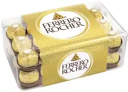 Coles Ferrero Rocher Gift Box 30 Pack 375g offer