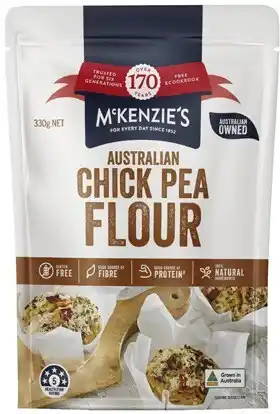 Coles McKenzie's Chick Pea Flour 330g offer