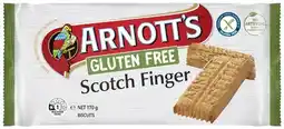 Coles Arnott's Gluten Free Scotch Finger Biscuits 170g offer