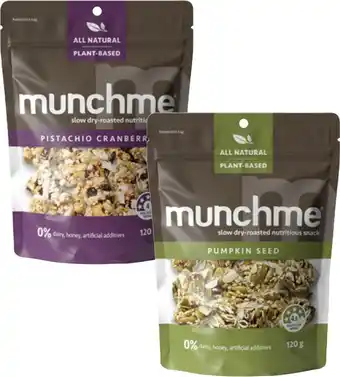 Coles Munchme Nutritious Snacks 120g offer