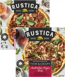 Coles McCain Rustica Pizza 335g-450g offer