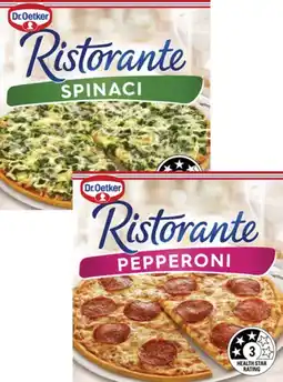 Coles Dr O Ristorante Pizza 310g-390g offer