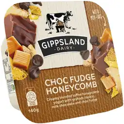 Coles Gippsland Dairy Mix-ins 140g offer