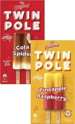 Coles Peters Original Twin Pole 8 Pack 544mL-590mL offer