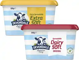 Coles Devondale Spreadable Blend 500g offer