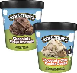 Coles Ben & Jerry's Ice Cream Tub 427mL-465mL offer