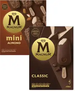 Coles Streets Magnum Sticks 4 Pack-6 Pack 360mL-428mL offer