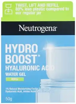 Coles Neutrogena Hydro Boost Water Gel Refill 50g offer