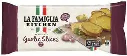 Coles La Famiglia Garlic Bread Slices 270g offer