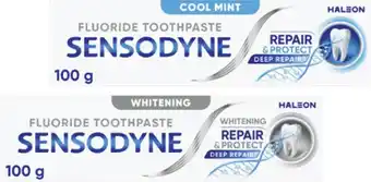 Coles Sensodyne Repair & Protect Sensitive or Whitening Protect Toothpaste 100g^ offer