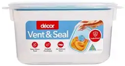 Coles Décor Vent & Seal Container 800mL offer