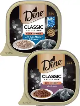 Coles Dine Daily Cat Food 85g offer