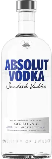 Coles Absolut Vodka 1 Litre offer