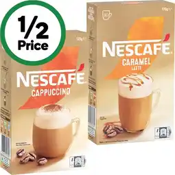 Woolworths Nescafe Coffee Sachets Pk 8-10 offer