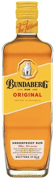 Coles Bundaberg UP Rum 1 Litre offer