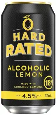 Coles Hard Rated Cans 10x375mL offer