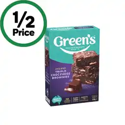 Woolworths Green’s Temptations or Gluten Free Baking Mixes 275-630g offer