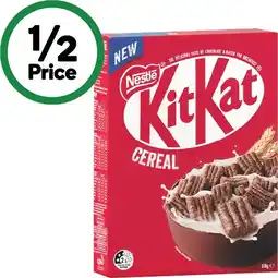 Woolworths Nestle Kit Kat Cereal 330g offer