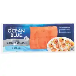 Woolworths Ocean Blue Sliced Smoked Salmon 300g offer