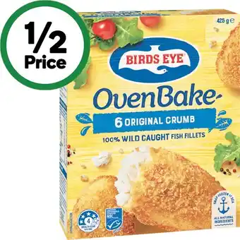 Woolworths Birds Eye Oven Bake Fish 425g – From the Freezer offer