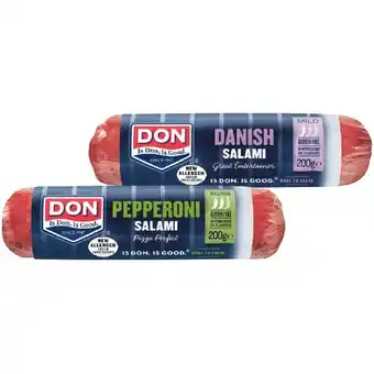 Woolworths Don Salami Varieties 200g – From the Deli offer