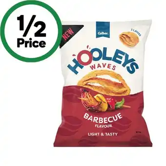 Woolworths Calbee Hooleys Waves 95g offer