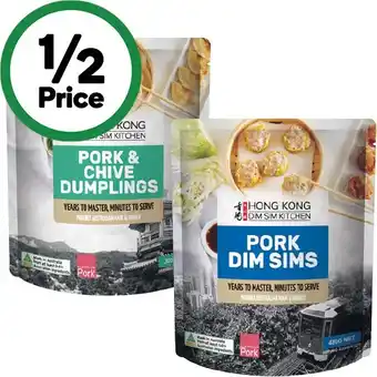 Woolworths Hong Kong Kitchen Dumplings 300-480g offer