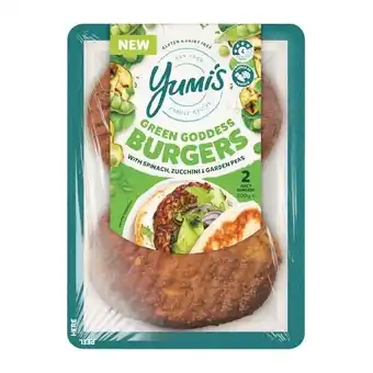 Woolworths Yumi’s Green Goddess Burgers 200g – From the Fridge offer