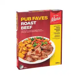 Woolworths On The Menu Frozen Meals 320g offer