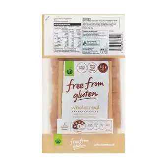 Woolworths Free From Gluten Loaves Varieties 440-450g offer