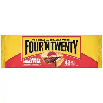 Woolworths Four’N Twenty Traditional Pies 700g Pk 4 offer