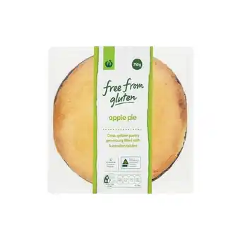 Woolworths Woolworths Free From Gluten Apple Pie 750g offer