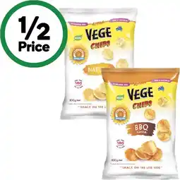 Woolworths Vege Chips 100g – From the Health Food Aisle offer