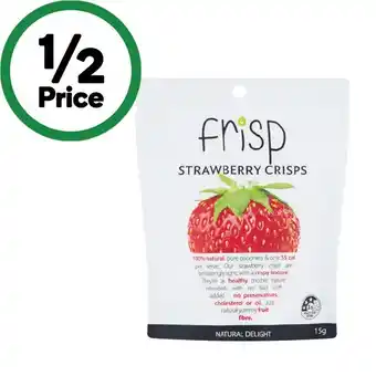 Woolworths Frisp Crisps 15g – From the Health Food Aisle offer