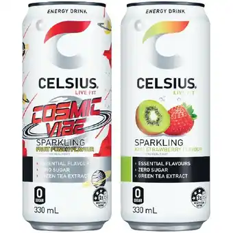 Woolworths Celsius Energy Drink 330ml offer