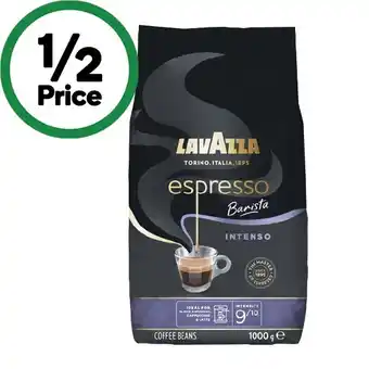 Woolworths LavAzza Barista Beans 1 kg offer