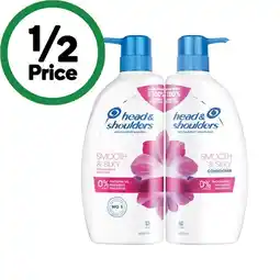 Woolworths Head & Shoulders Shampoo or Conditioner 660ml offer