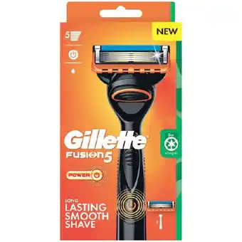 Woolworths Gillette Fusion 5 Power Shaving Razor offer